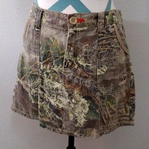 Realtree camo mini skirt
